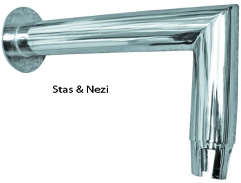 Angle tube rondo F50 mm wall